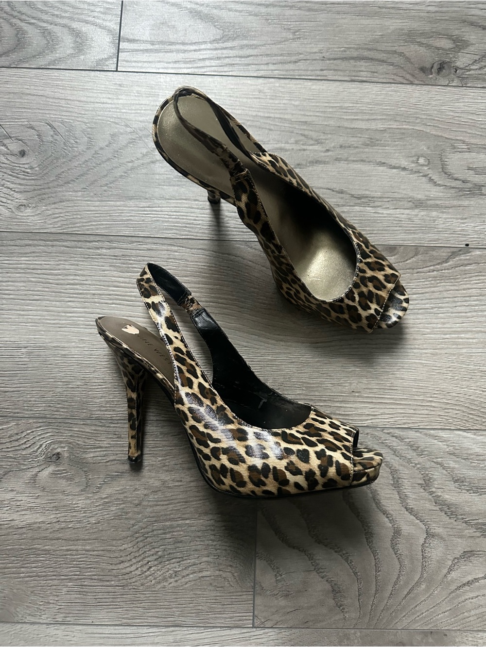 Leopard Print Heels